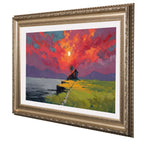 Antique Champagne TV Frame, Compatible with all TV Brand, Customizable TV Frame, Decorative Frame