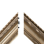 Antique Champagne TV Frame, Compatible with all TV Brand, Customizable TV Frame, Decorative Frame