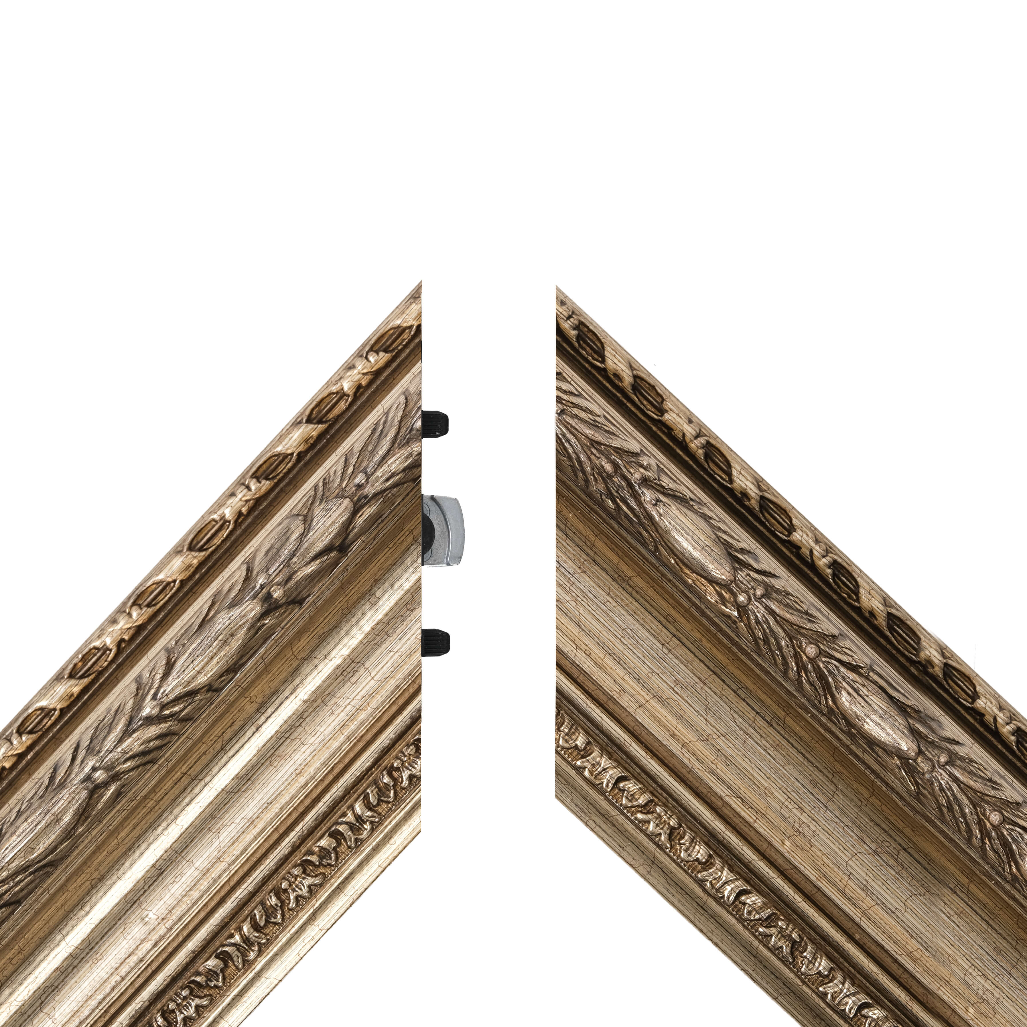 Antique Champagne TV Frame, Compatible with all TV Brand, Customizable TV Frame, Decorative Frame
