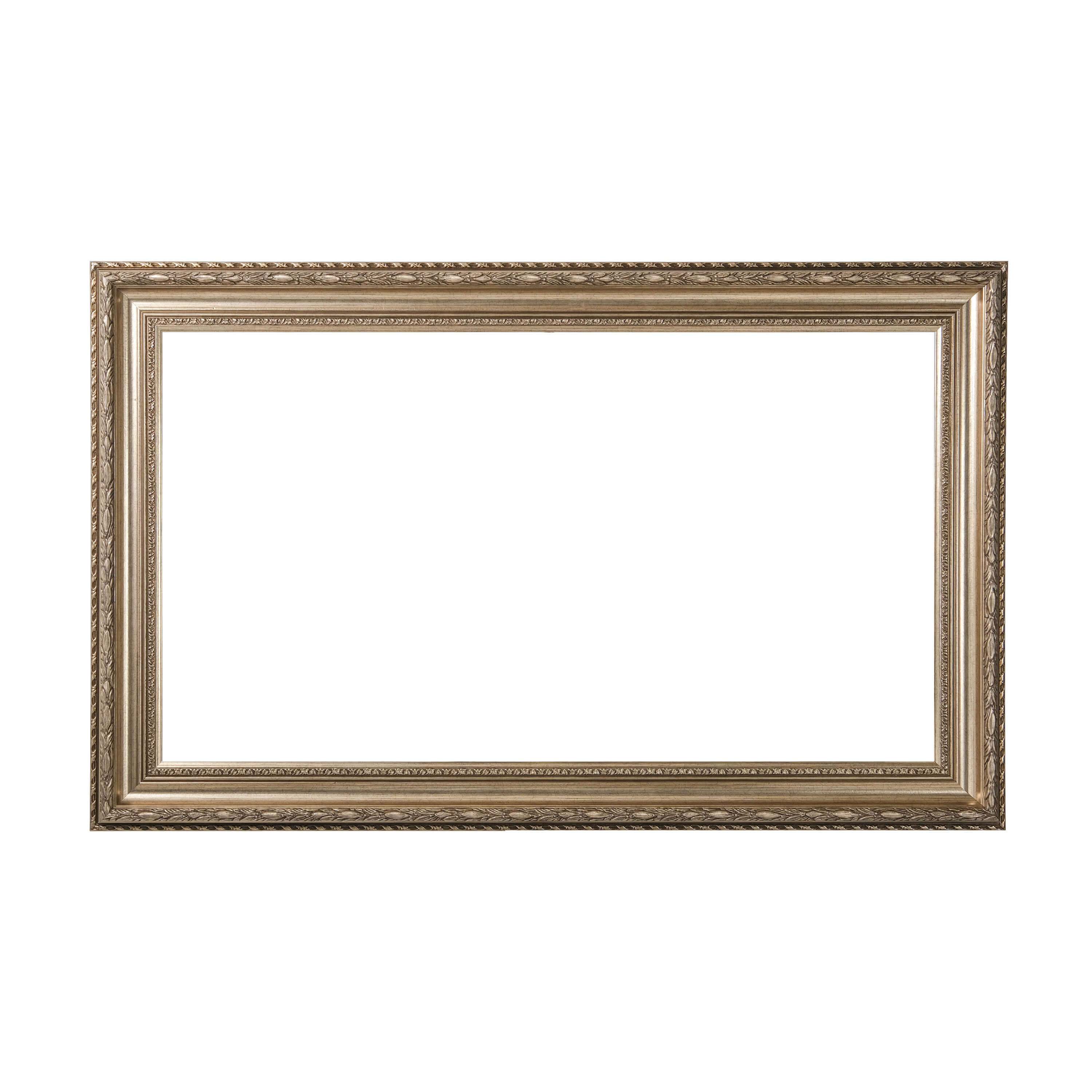 Antique Champagne TV Frame, Compatible with all TV Brand, Customizable TV Frame, Decorative Frame