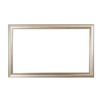 Silver Gilded TV Frame with Black Detail – Custom Decorative Bezel – Universal Fit for All TV Models – Modern Wall-Mount Look