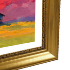 Antique Gold Decorative Customizable TV Frame Bezel | Compatible with all TV Brand