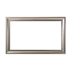 Antique Silver Decorative Customizable TV Frame Bezel | Compatible with all TV Brand