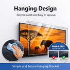 TV Screen Protector for Roku TVs | Custom Fit Clear Shield, Scratch & Impact Protection