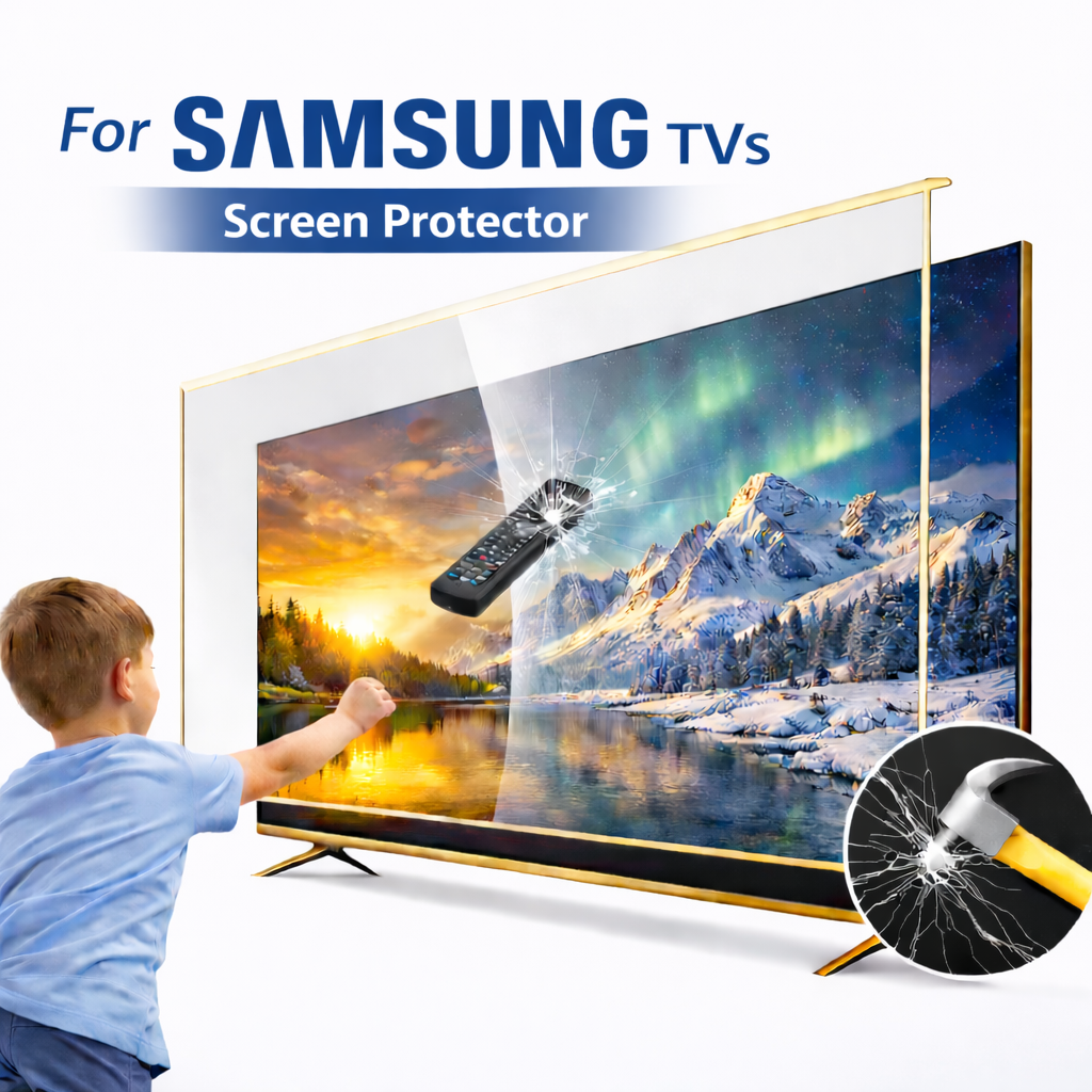 Screen Protector for Samsung TVs – Impact & Scratch Resistant, Fits Standard TV Sizes