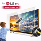 LG TV Screen Protector | Custom Fit by Size, Impact & Scratch Protection, Clear 3MM Shield