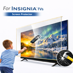 TV Screen Protector for Insignia TVs | Custom Fit Clear Shield, Scratch & Impact Protection
