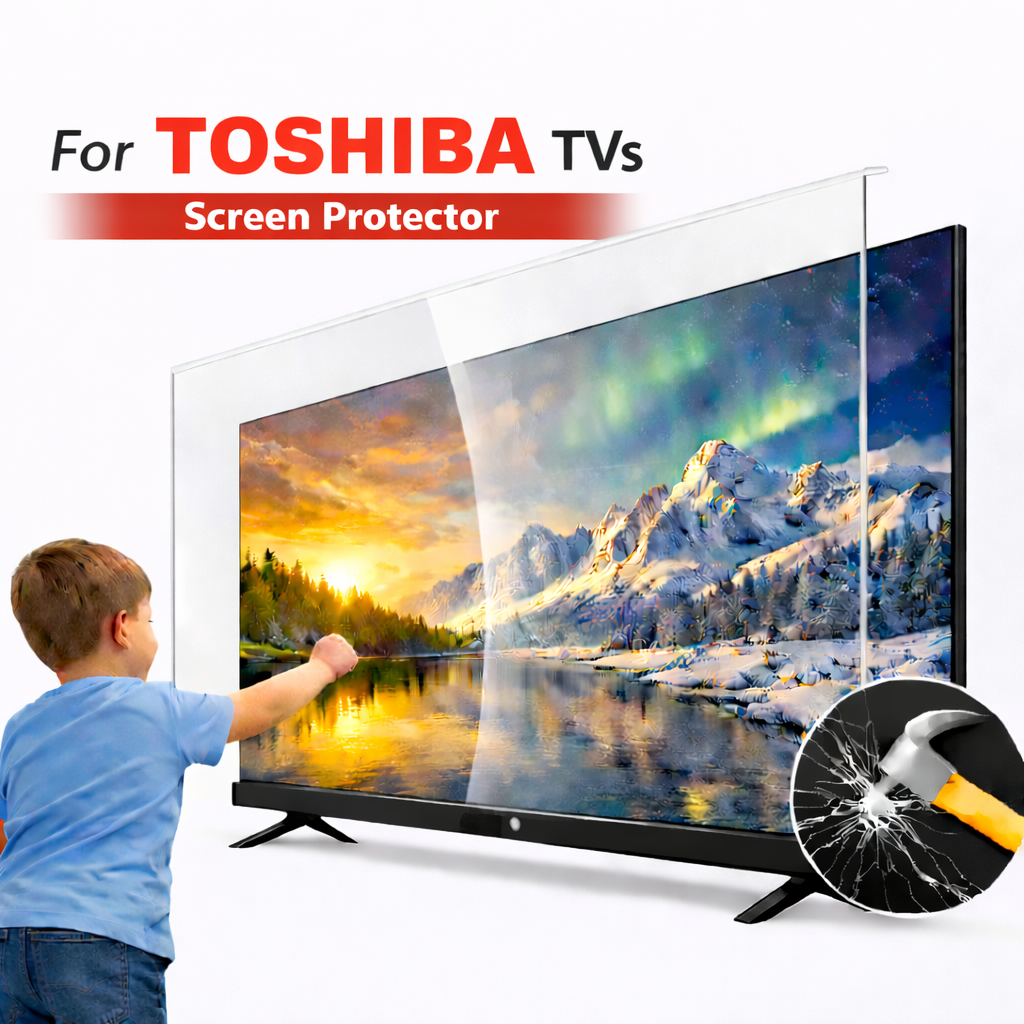 TV Screen Protector for Toshiba TVs | Custom Fit by Size, Clear Impact &amp; Scratch Protection